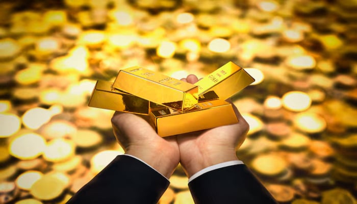 An undated image of gold bars. — Freepik