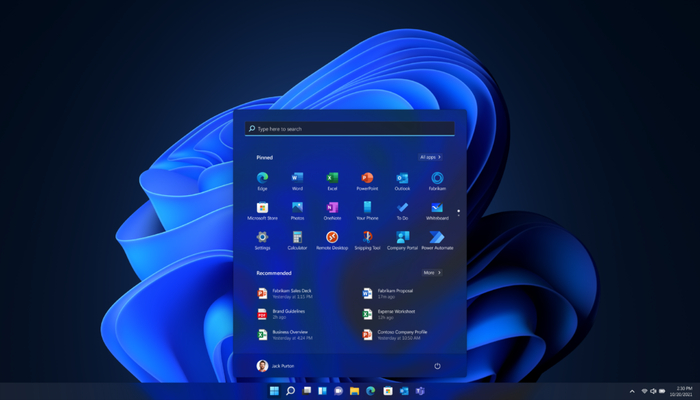An undated image of Windows 11 UI. — Microsoft