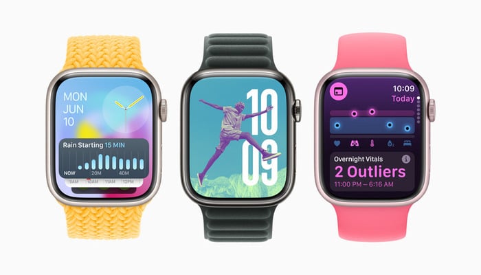 An undated image of the watchOS 11 update. — Apple