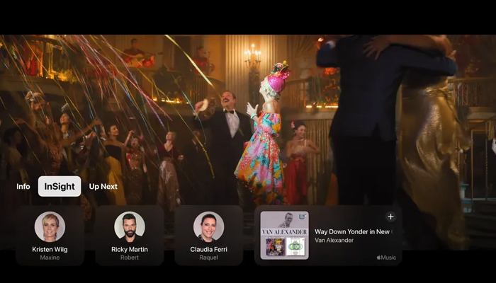 A screenshot taken from Apple Worldwide Developers Conference (WWDC) on June 10, 2024. — Apple
