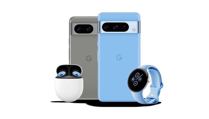 An undated image showing Google gadgets. — The Keyword