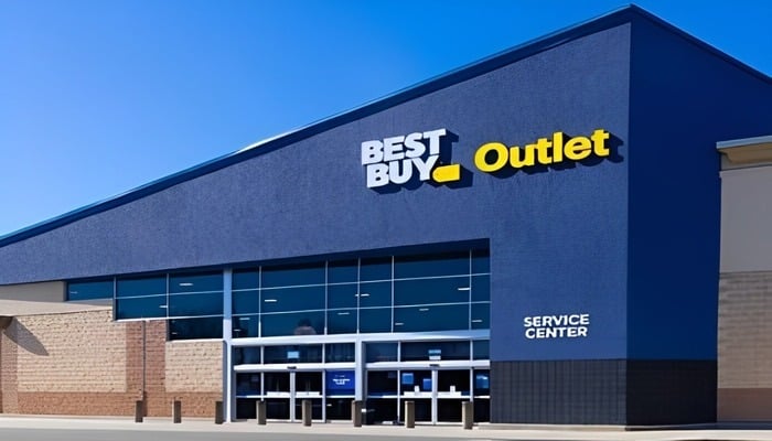 An undated image of Best Buy outlet. — Best Buy
