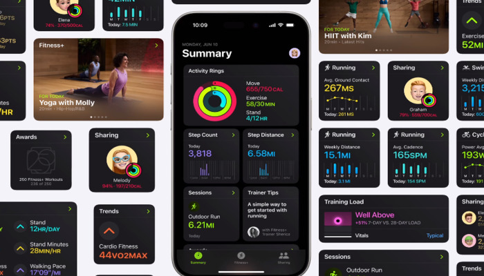 An undated image of watchOS 11 updates. — Apple