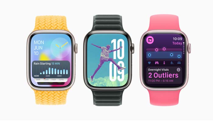 An undated image of Apple WatchOS 11. — Apple