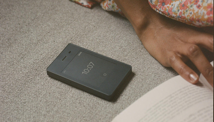 An undated image of a light phone. — Light