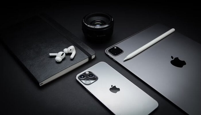 An undated image showing various Apple gadgets. — Unsplash