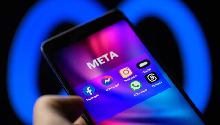 An undated image showing various Meta social apps. — Getty Images