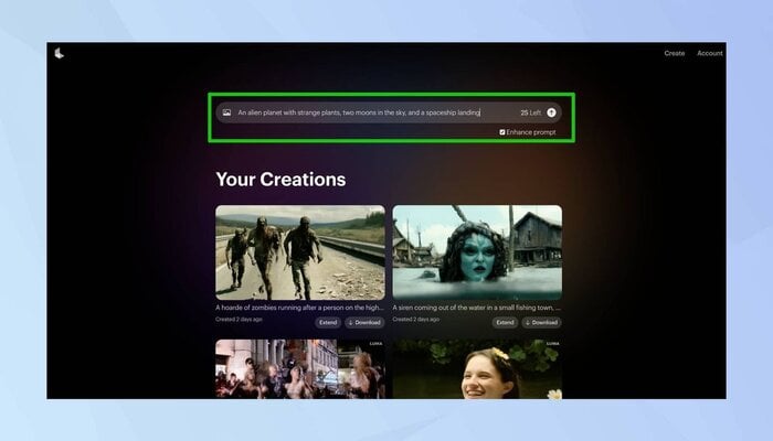 Here’s how you can create AI-generated videos with Luma Dream Machine