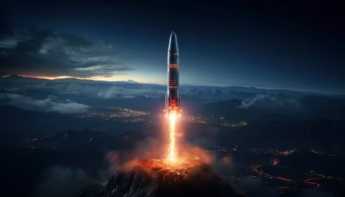 An undated image of a rocket launch. — Freepik