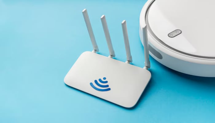 An undated image of a Wi-Fi router. — Freepik