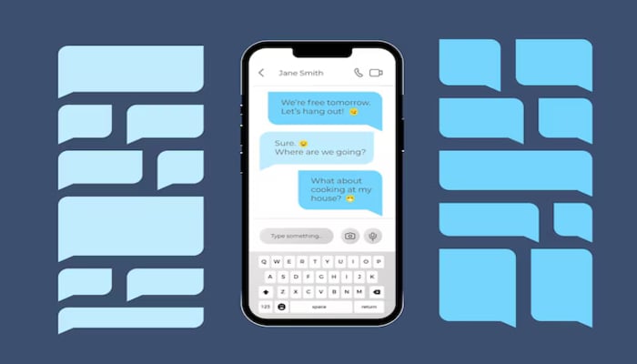 An undated, representational image of texting. — Freepik