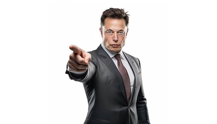 An illustration of billionaire Elon Musk. — Freepik
