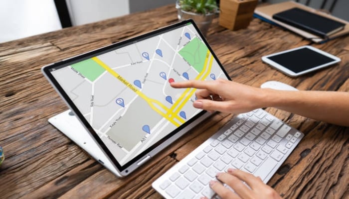 An undated image of a touch-screen laptop. — iStock