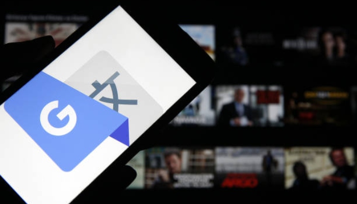 An undated image of the Google Translate app. — Getty Images