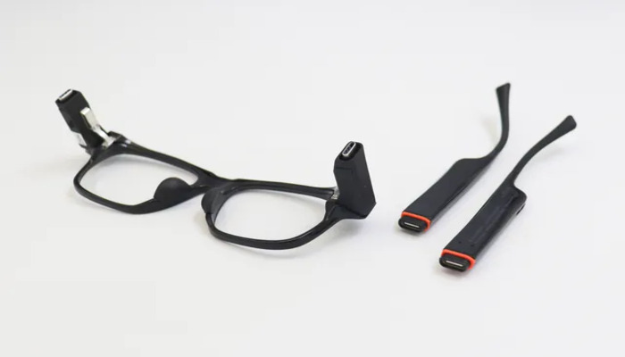 An undated image of Solos AirGo Vision. — Solos smart glasses