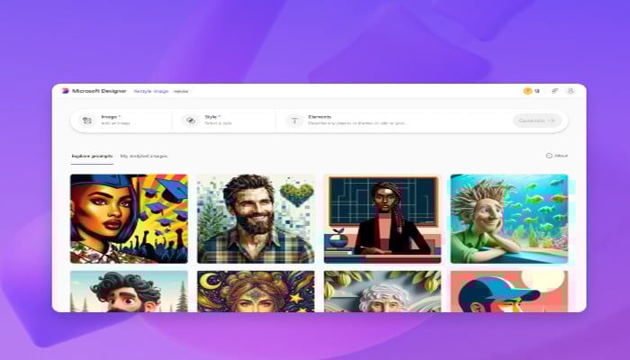 An undated image of Restyle Image feature. — Microsoft 365 Insider