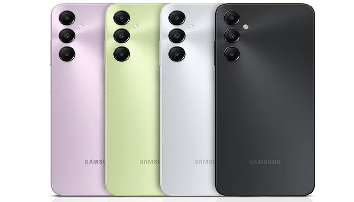 An undated image of Galaxy A05. — Samsung