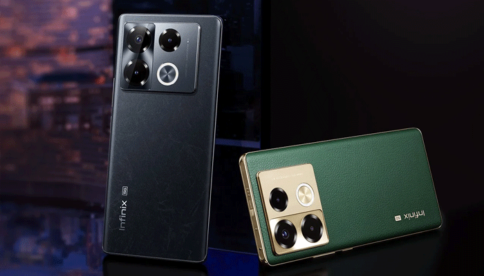 An undated image of Infinix Note 40S 4G. — Infinix