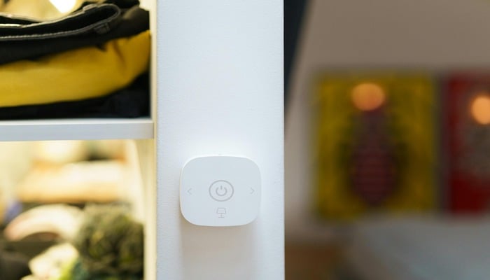 An undated, representational image of a smart home gadget. — Pexels