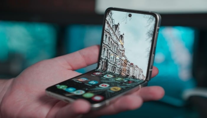 An undated image of foldable phone. — Unsplash