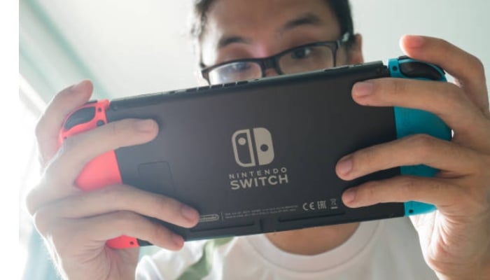 An undated image of a Nintendo Switch. — iStock