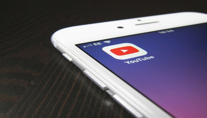 An undated image of YouTube app on phone. — Unsplash