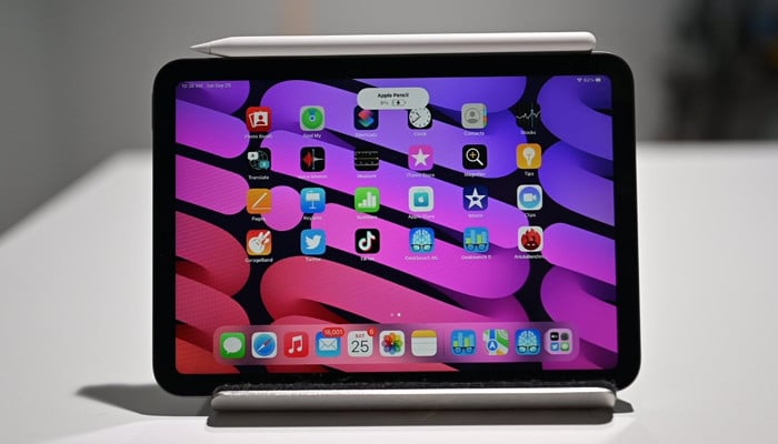 An undated image of iPad mini 6. — AppleInsider