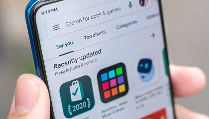 An undated image of Google Play Store interface. — Unsplash