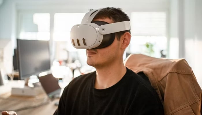 An undated image of the Meta Quest 3 in use. — Unsplash