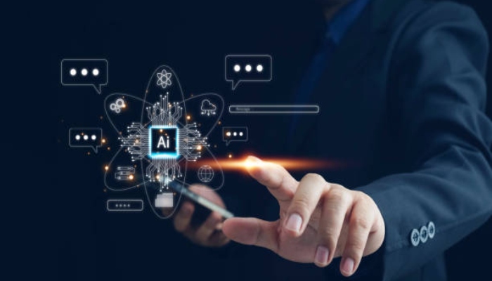 A representation of conversing with a Chatbot. — iStock/file