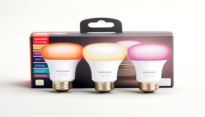 An undated image of Philips Hue bulbs. — Philips