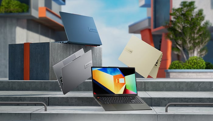 An undated image of Asus Vivobook S 15 OLED. — ASUS