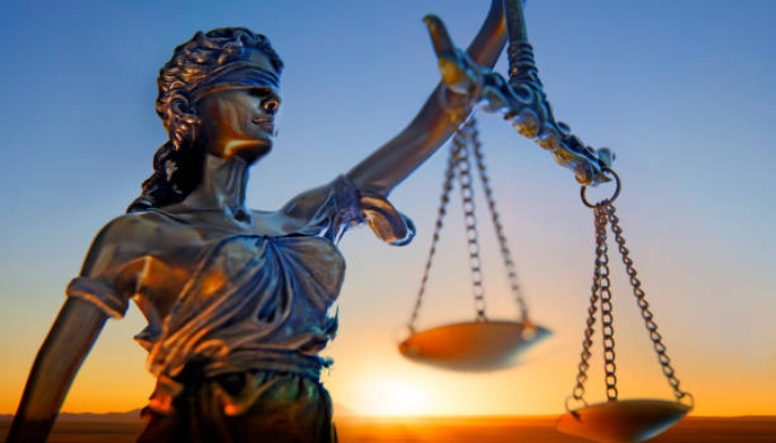 An undated image of the scales of justice. — iStock