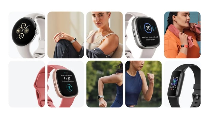 An undated image of people wearing Fitbit watches. — The Keyword