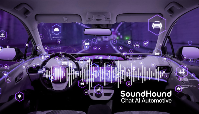 A representational image of SoundHound Chat AI Automotive. — SounHound