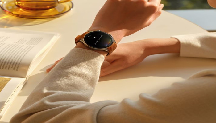 An undated image of a person wearing Oppo Watch X. — Oppo