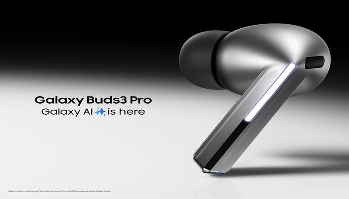 An undated image of the Galaxy Buds 3 Pro. — Samsung