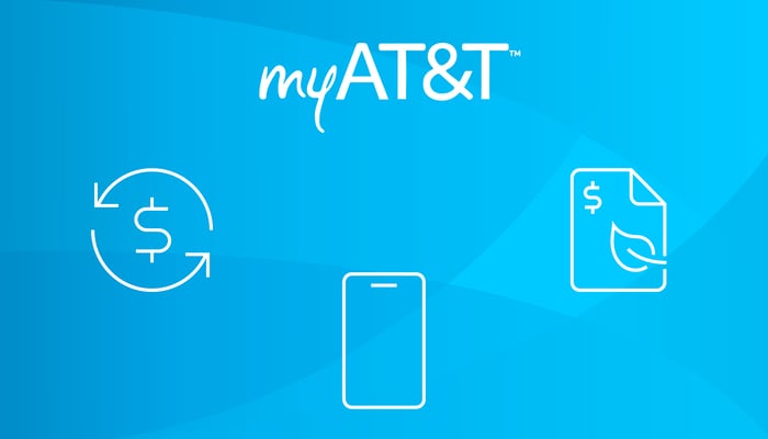 An undated image displaying AT&Ts UI. — AT&T