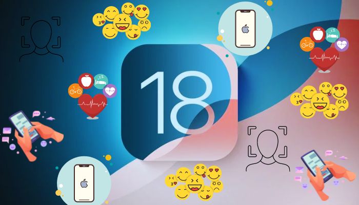 An undated image of iOS 18 features. — Apple/Canva