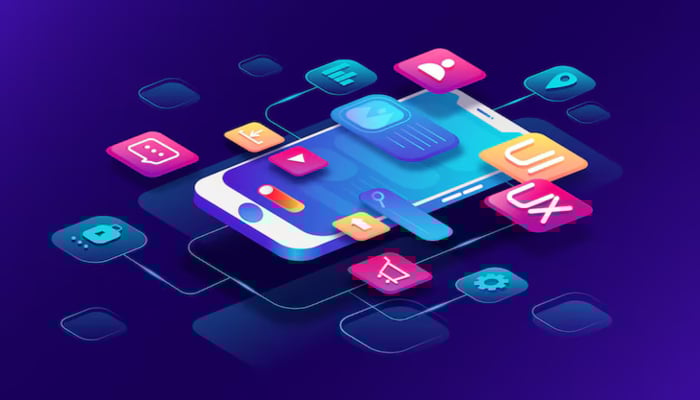 An undated image displaying app icons. — Freepik