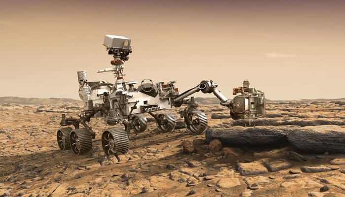 An undated image of NASAs Perseverance Mars Rover. — NASA