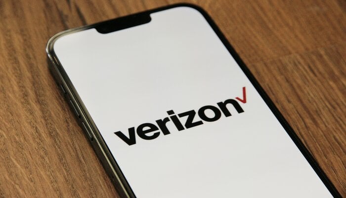 An undated image of Verizon logo. — Unsplash