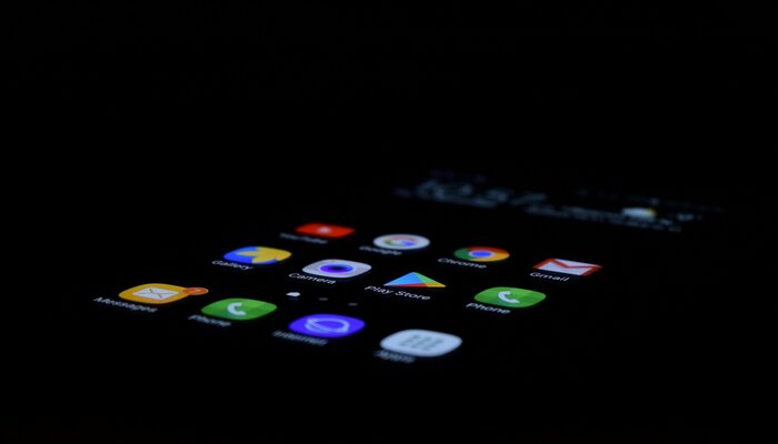 An undated image of apps on a smartphone screen. — Unsplash