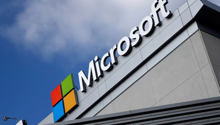 A Microsoft logo is seen in Los Angeles, California, US June 14, 2016. — Reuters