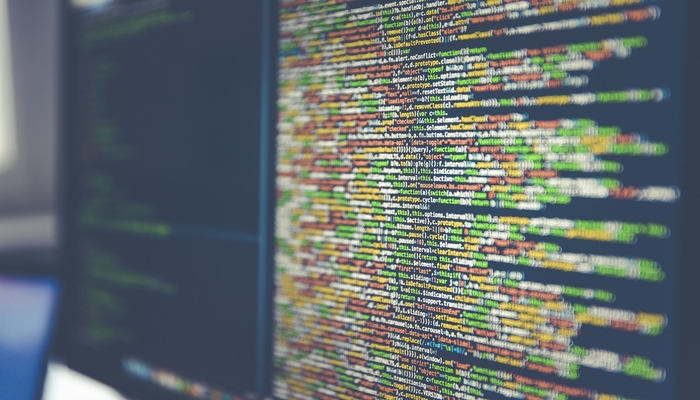 An undated image displaying programming language on a screen. — Unsplash