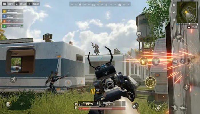 An in-game image of PUBG New State Mobile game. — Google Play Store