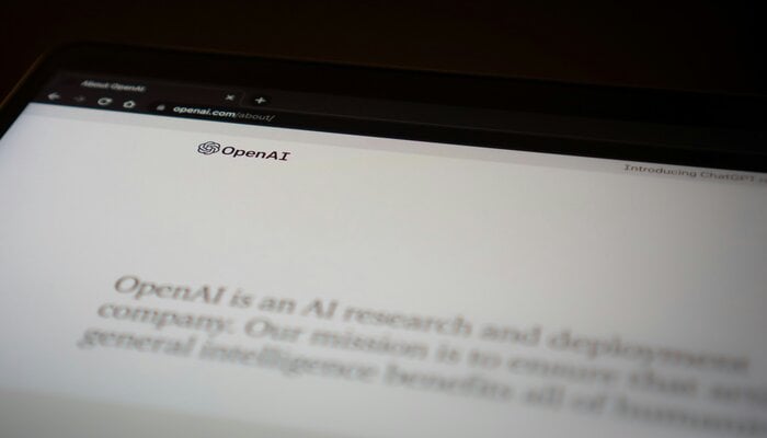 An undated image of OpenAI. — Unsplash