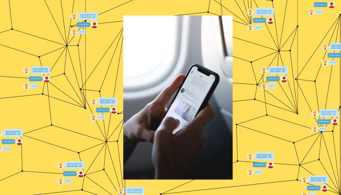 An undated image of a person using a phone. — Unsplash/Canva