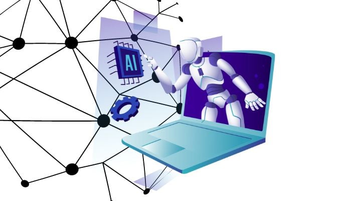 An undated, representational image of AI. — Canva