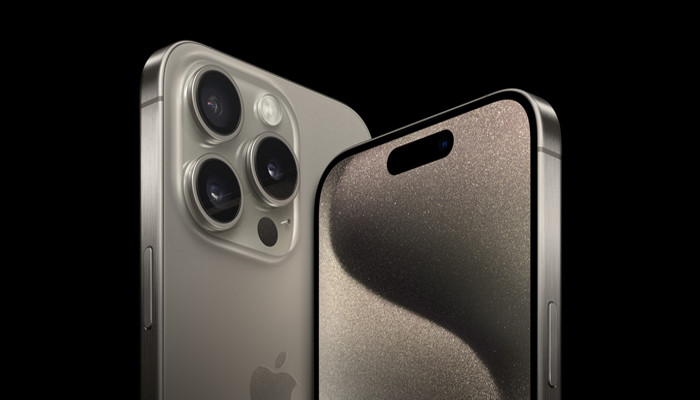 An undated image of iPhone 15. — Apple